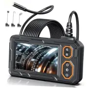 Endoscope Camera with Light, 4.3" Inspection Camera, 1920P HD Borescope with 8