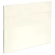 Kaboodle 900mm Antique White Modern 3 Drawer Panels