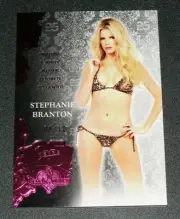 2019 Benchwarmer STEPHANIE BRANTON 25th Anniversary #90 Pink Variant/10 PLAYBOY