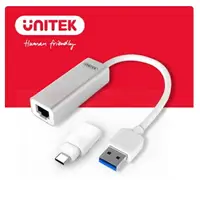 在飛比找樂天市場購物網優惠-【樂天限定_滿499免運】UNITEK Type-C+A有線