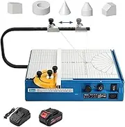 Hot Wire Foam Cutter Table, Rechargeable Electric Styrofoam Cutter, Adjustable Temperature Foam Cutting Machine Tool, for Styrofoam Sculpting and Crafting