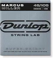 Dunlop DBMMS45105 Marcus Miller Super Bright Bass Strings, Medium.045–.105, 4 Strings/Set