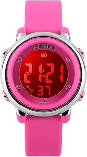 [TONSHEN] Kids Sport Digital Watches 50M Waterproof 7 Colours Back Lights Outdoor LED Electronic Military Multifunction Rubber Strap Stopwatch Date Watch for Boy Girl Student and Children