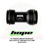 Hope T-47 24mm Threaded Bottom Bracket 68/73mm 86.5/89.5/92mm - Brand New