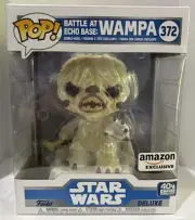 FUNKO POP BATTLE AT ECHO BASE:WAMPA 6” DELUXE AMAZON EXCLUSIVE~STAR WARS 372