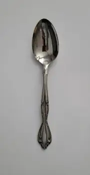 Oneida Cantata Glossy Stainless Table Serving Spoon NEW xb