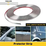 Chrome Molding Trim Strip Door Car Window Bumper Side Trime Protector 25ft 10mm (for: Fiat)