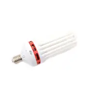 Red Compact Fluorescent Lamp (CFL) Lamp - 150W - 2700K - 10200LM - Flower