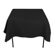 8 Square Tablecloths 90"x 90" inch Polyester Party Overlay Banquet 23 COLORS USA