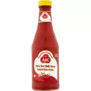 ABC Extra Hot Chilli Sauce 340ml