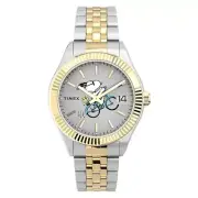 Timex Legacy Peanuts Snoopy Bicycle 34mm Ladies Limited Edition Watch TW2W78800
