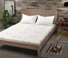5-Zone Memory Foam Mattress Topper with Bamboo Cover King Size