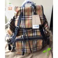 在飛比找Yahoo!奇摩拍賣優惠-【二手】BURBERRY 19SS 經典 復古 黃色格紋 尼