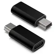 USB C to Mini USB Adapter, Type C Female to Mini USB 2.0 Male Convert