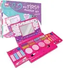 My First Makeup Set Kids Girls Make Up Palette Kit with Mirror and Secure Close