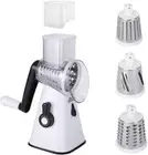 Food Manual Rotary Grater Chopper Kitchen Vegetable Fruit Slicer Cutter Shredder