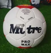 NEW MITRE PRO MAX OFFICIAL FOOTBALL LEAGUE BALL GENUINE LEATHER SIZE 5