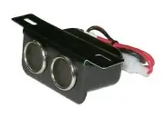 DUAL CIGARETTE LIGHTER SOCKET UNDER DASH MOUNT