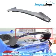 Fit For 15-21 Subaru WRX STI 4th STI Trunk Spoiler Top Gurney Flap V Carbon (for: Subaru)