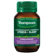 Thompson's Ashwagandha Complex Stress + Sleep Tab X 60