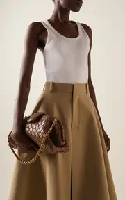 [Bottega Veneta] Ribbed Cotton Jersey Top