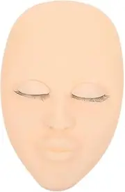 WOFASHPURET Lash Mannequin Head for Eyelash Extensions and Makeup Practice Realistic Skin Texture for Beginners Durable and Easy to Use for Skill Improvement