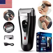 Electric Men's Shaver Trimmer Razor Hair Beard Shaving Machine USB Rechargeable