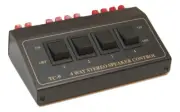 Technolink TC-9 4-Way Stereo Speaker Selector; 200 Watt Rating!