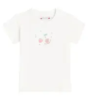 [Bonpoint] Bonpoint Baby Dom printed cotton T-shirt M 12 white