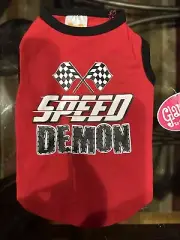 Handsome Pete Dog Shirt XS Speed Demon