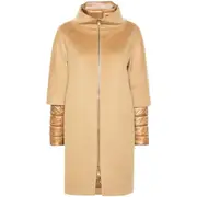 [Herno] Herno Detachable-panels Virgin-wool Coat 40 IT NEUTRALS