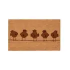 Door Mat 45x75cm Rectangle Floor Rug/Carpet PVC Backed Home/Room Decor Tweety
