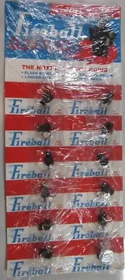 NIP 12 Pc. Card Fireball Hot Long Glow Plugs 1.5-3V Cat No H30 Engines .049-.60