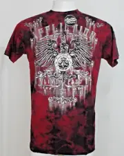 AFFLICTION MENS SECURE SS SUPE T-SHIRT A13129 DBCS