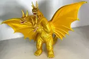 GODZILLA King Monsters 17" GHIDORAH Gold Dragon Action Figure BANDAI Kong vs v