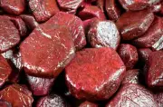 Pigeon Blood Red Star Ruby Rough 250 Ct Natural Enhanced African Hexagon Cut