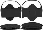 JAYIOLA Arch Pad Arch Support Sleeve Arch Support Insert Arch Support Compression Band for High Heels, Black