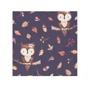 Cozy Owl Face Towel - Perfect for Home, Spa, Gifts, Autumn Decor, Cute Bathroom