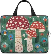 Laptop Case Sleeve Shockproof Computer Carrying Bag Hippie Mushroom Notebook Case Cover Laptop Bag Water Resistant Computer Cases Tablet Briefcase for Travel Business 17 Inch