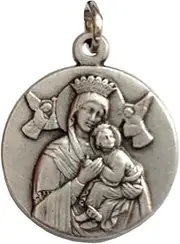 [I G J] Madonna of Help Medal - The Patron Saints Medals