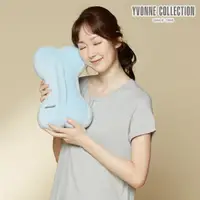 在飛比找momo購物網優惠-【YVONNE 以旺傢飾】素面車用骨頭頸枕(春日藍)