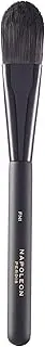 FN1 Foundation Brush | Flat & Tapered Makeup for Liquid & Cream Foundation | Vegan Synthetic Fibres | Hypoallergenic | Professional Face Brush