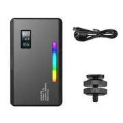 RGB LED Camera Fill Light 0-360 Full Color Video Lamp Kit For Live Streaming