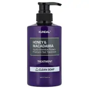 Kundal, Honey & Macadamia, Treatment, Clean Soap, 16.9 fl oz (500 ml)