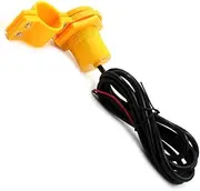 JECOMPRIS 12v Motorcycle USB Charger Port for Mobile Devices Supply Quick Installation Instructions and Cord