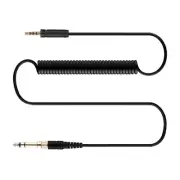 Coiled Spring Audio Cable For Sennheiser Momentum Wireless 2.0/3 headphones