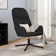 Generic Relaxing Chair Black Faux Leather,341053