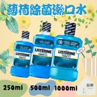 在飛比找蝦皮購物優惠-李施德霖 薄荷 除菌 漱口水 250ml / 500ml /