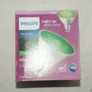 Philips Party LED Green Light 13.5 W Indoor/Outdoor Floodlight 469106