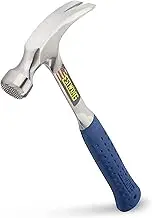 Estwing Rip Hammer with Milled Face and Blue Shock Reduction Grip, 20 Oz Head Weight